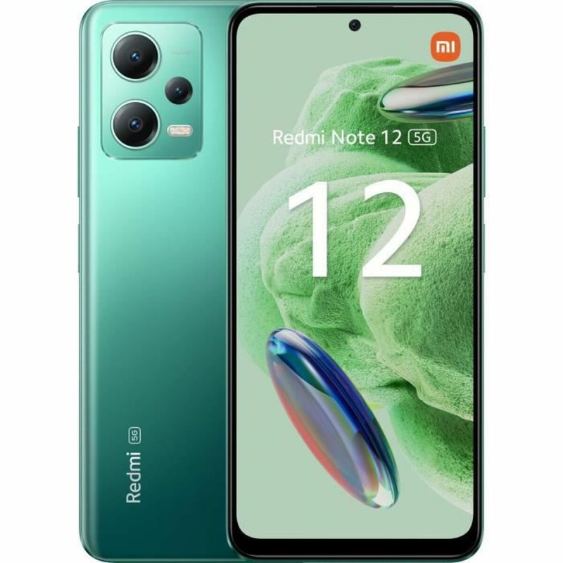 Smartphone Xiaomi Redmi Note 12 5G grün 4 GB RAM 6,7" Octa Core Qualcomm Snapdragon 4 Gen 1 128 GB