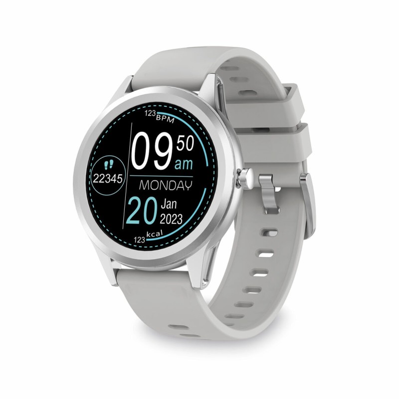 Smartwatch KSIX Silberfarben 1,28"