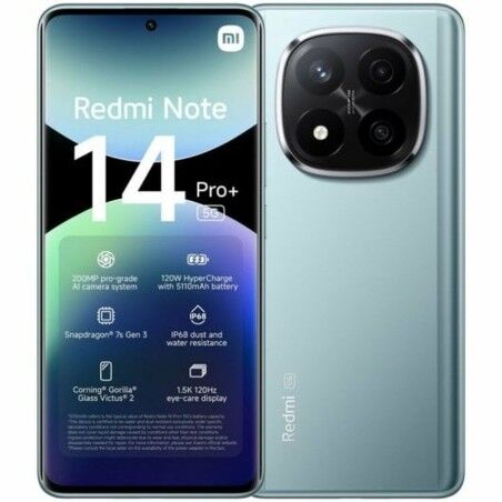 Smartphone Xiaomi Redmi Note 14 Pro Plus 5G 6,7" Octa Core 8 GB RAM 256 GB Blau