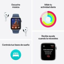 Smartwatch Apple MXET3QL/A Grau 44 mm