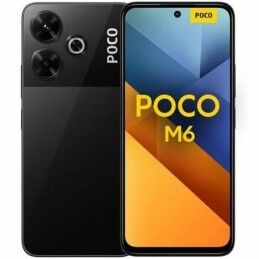 Smartphone Xiaomi POCO M6 Octa Core 6 GB RAM 128 GB Schwarz 6,79"