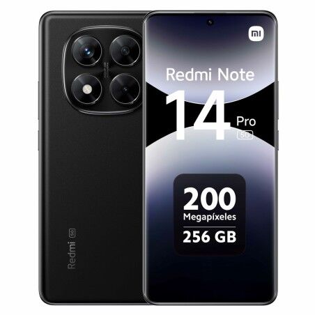 Smartphone Xiaomi Redmi Note 14 PRO 5G 6,67" Mediatek Dimensity 7300 8 GB RAM 256 GB Schwarz