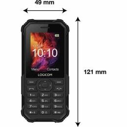 Mobiltelefon Logicom XTREM_40_BK 2,4" Schwarz