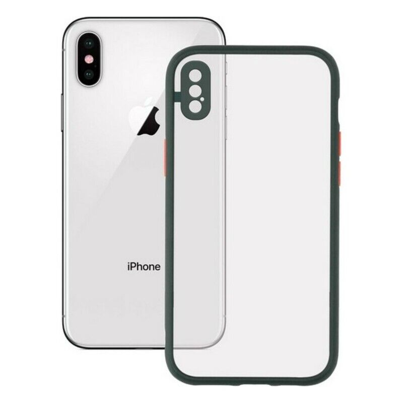 Handyhülle iPhone X/XS KSIX Duo Soft grün